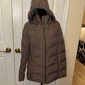 32 Degrees Women's Taupe Puffer Jacket